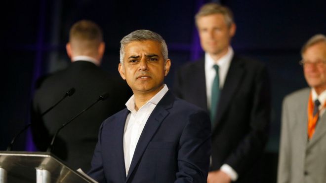 Image result for London Mayor Sadiq Khan
