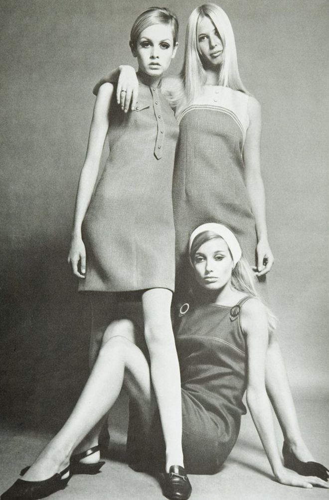 Модное дополнение с изображением Твигги, 1960-е годы