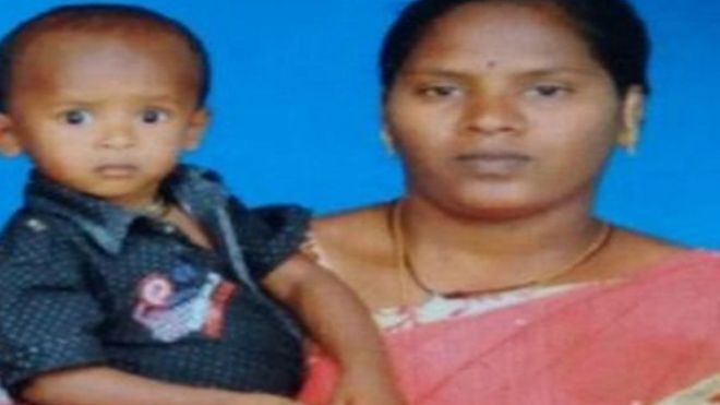 சுஜித் மற்றும் அவனின் தாய்