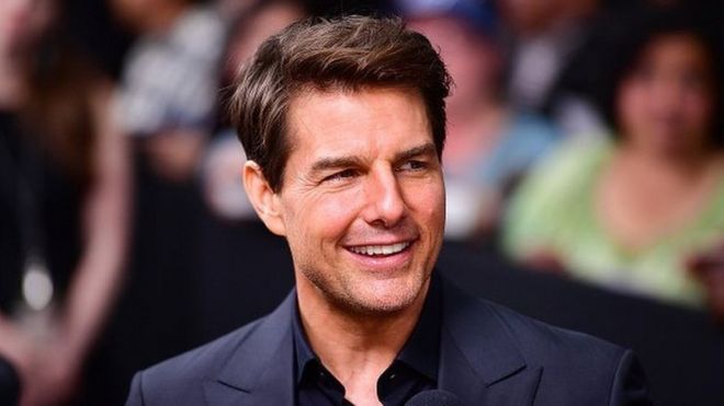 US Actor Tom Cruise wound in ankle