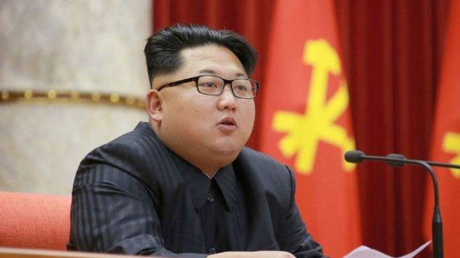 Лидер Северной Кореи Ким Чен Ын (28 декабря 2015 года)