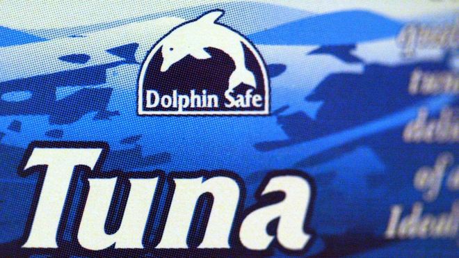 Etiqueta de "Dolphin safe" en las latas de atún de EE.UU.