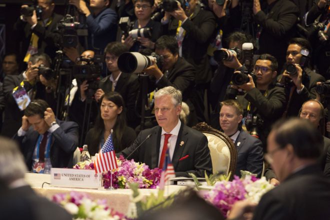 Cố vấn an ninh quốc gia Hoa Kỳ, Robert O'Brien tại Hội nghị Thượng đỉnh ASEAN- Hoa Kỳ.