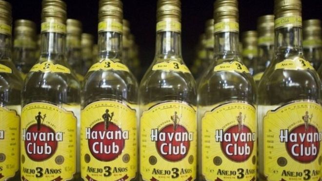 Cuba sản xuất nhiều rượu rum nổi tiếng