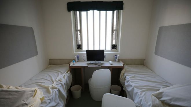 A general view of a cell at HMP Berwyn