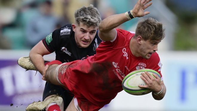 Jersey Reds to break from island's amateur sides - BBC Sport