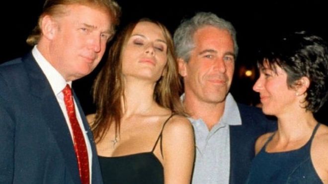 Epstein y Donald Trump