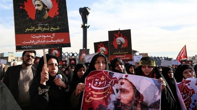 Протестующие в Тегеране