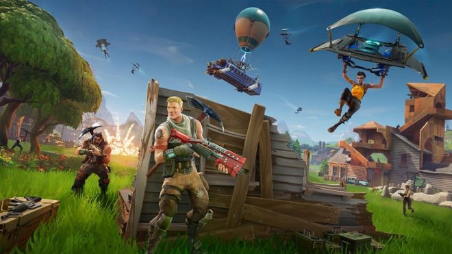 Fortnite Battle Royale Adds Cheeky Warning For Students Bbc News - 