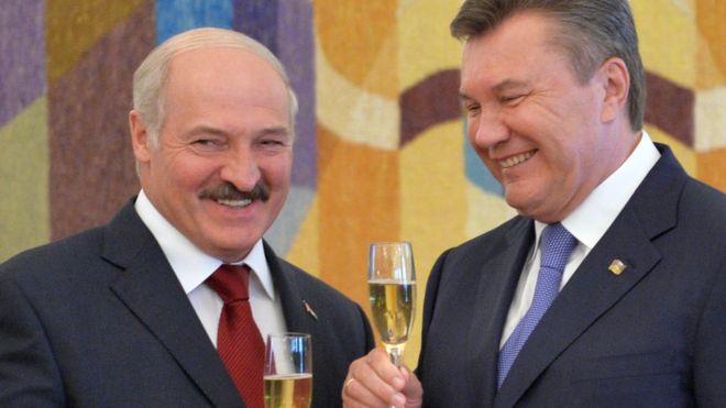 Лукашенко и Янукович