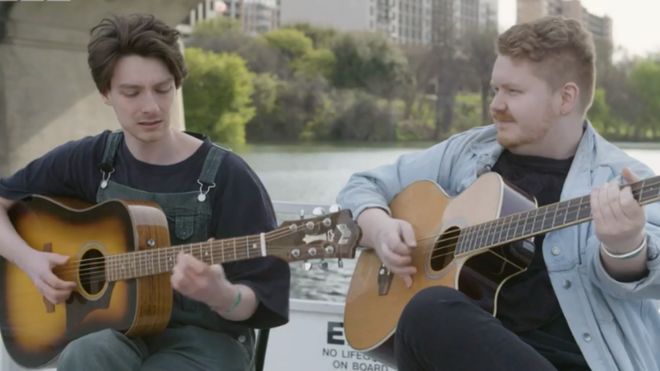 Liverpool duo Stephen Fitzpatrick and Audun Laading