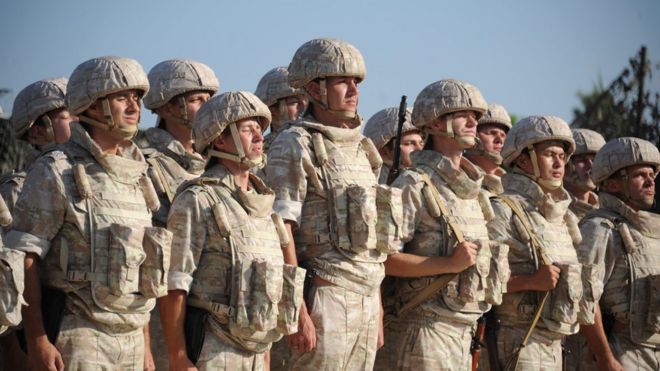 Russian soldiers in Syria, 26 September
