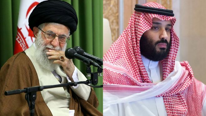 خامنئي ومحمد بن سلمان