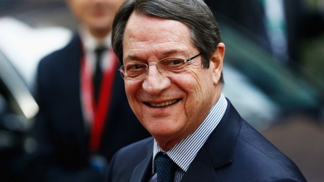Президент Кипра Никос Анастасиадес