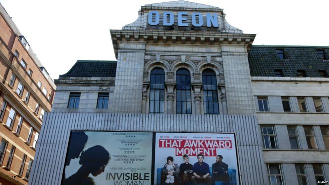 Odeon West End, изображенный в 2014 году