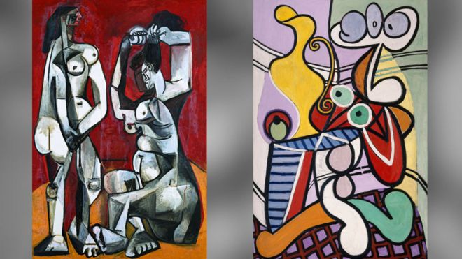 Картины Пикассо отклонены по алгоритму Facebook
