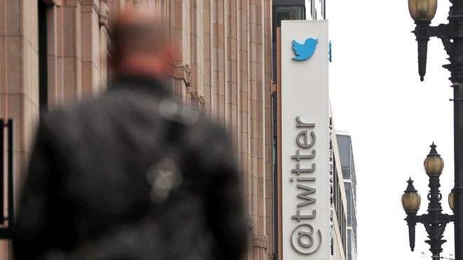Twitter headquarters in San Francisco, California