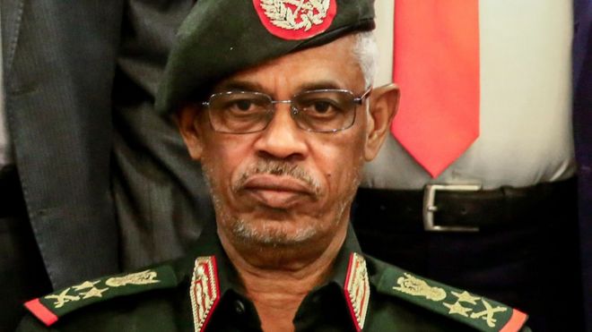 George comments on al-Bashir  removal in Sudan _106434999_mediaitem106431018