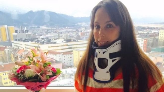 Захваченное с экрана изображение из Twitter-ленты Beth Tweddle