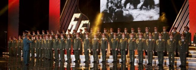 Концерт Александровского ансамбля в Москве, Россия 31 марта 2016 года
