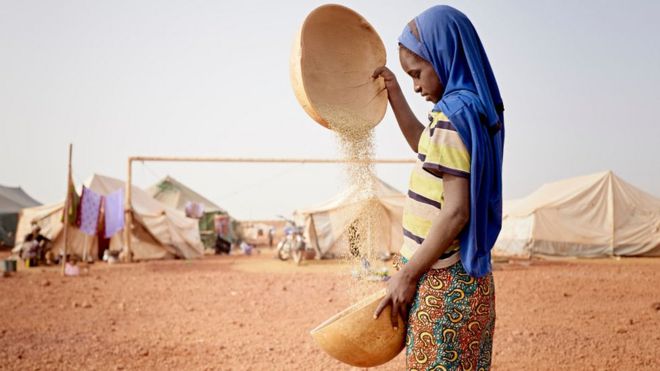 Niña en Mali.