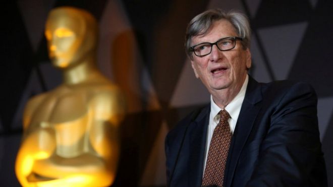 Motion Picture Academy President John Bailey speaks at Beverly Hills event in March 2018