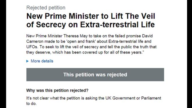 Петиция с просьбой премьер-министра раскрыть правду об иностранцах.