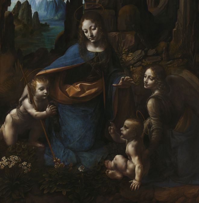 Virgin of the Rocks by Leonardo da Vinci