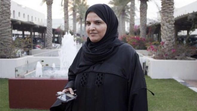 Saudi women's rights activist Aziza al-Yousef