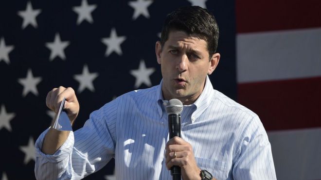 Paul Ryan campaigning in Wisconsin - 8 October