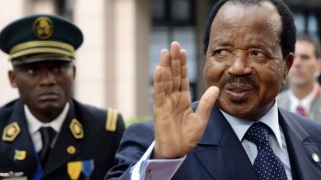 Rais Paul Biya ameliongoza taifa hilo kwa miongo mitatu