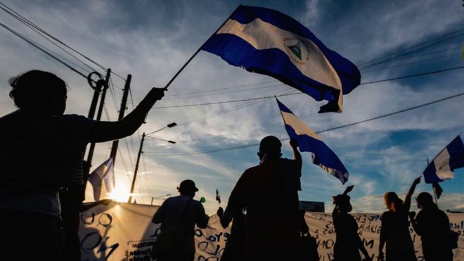 Protesta en Nicaragua
