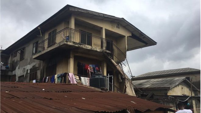 Building collapse for Bariga-Shomolu area of Lagos
