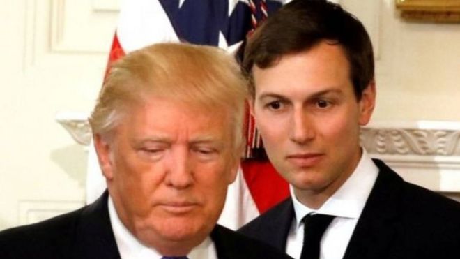 Rais Trump na mkwewe Jared Kushner