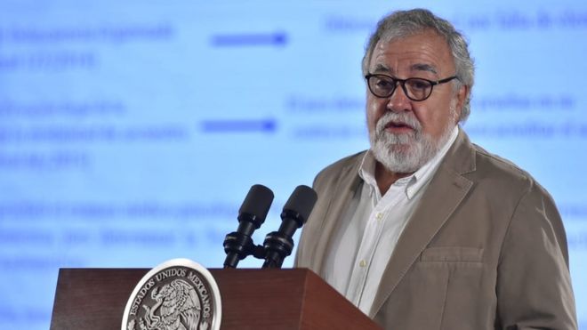 Alejandro Encinas, subsecretario de Derechos Humanos de la Secretaría de Gobernación.