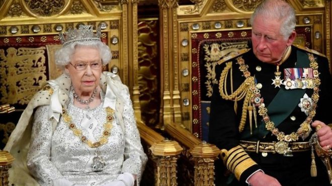 The Queen and the Prince of Wales