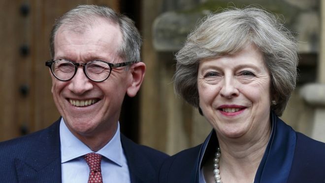 Philip and Theresa May
