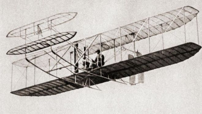 Máquina voladora de los hermanos Wright