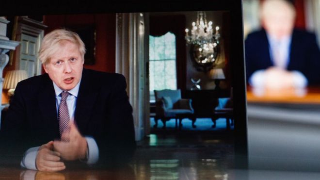 Boris Johnson planının ana hatlarını Pazar akşamı televizyondan duyurdu