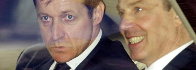 Аластер Кэмпбелл с бывшим премьер-министром Тони Блэром