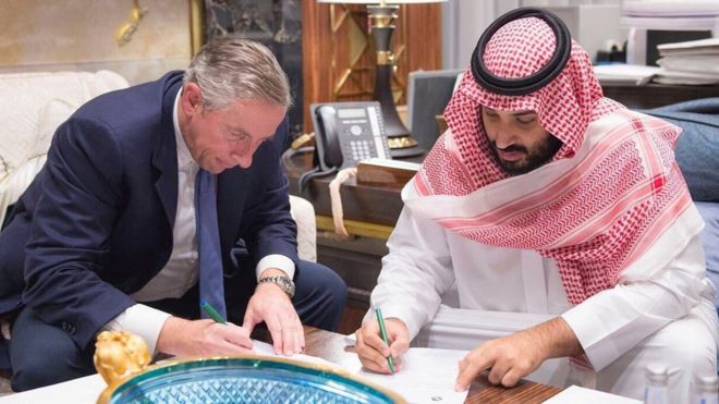 السعودية تخطط لاستثمار 500 مليار دولار في منطقة تجارية على البحر الأحمر _98422680_hi042572670
