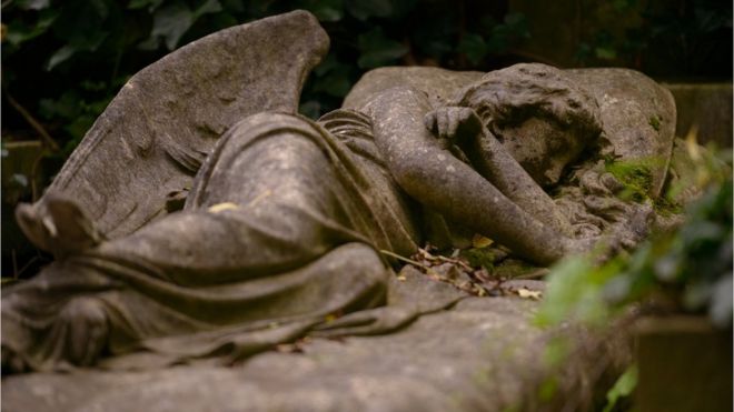 Ангел на кладбище Хайгейт