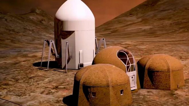 Casas en Marte