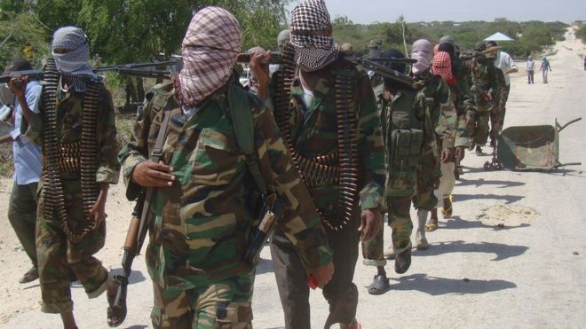Аль-Шабаб боевики в 2012 году (архивное фото)