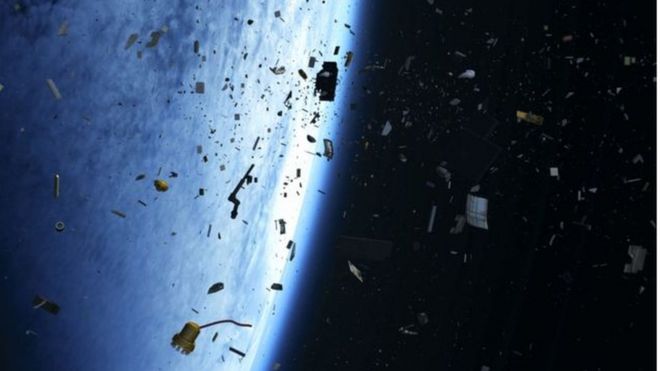 Количество космического мусора в последние годы стремительно растет