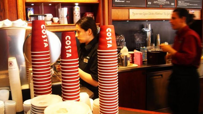 Персонал в Costa Coffee