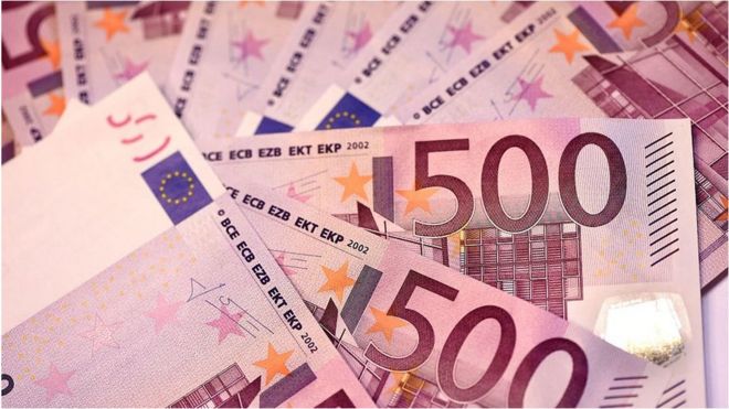 Банкноты 500 евро