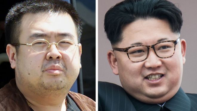 金正男与金正恩