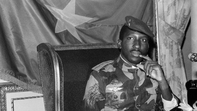 President Thomas Sankara of Burkina Faso