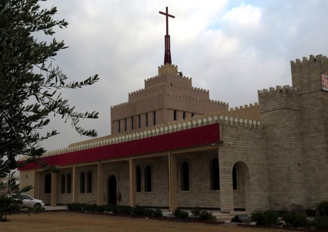 Отреставрированная церковь Исламского Государства Святого Иосифа